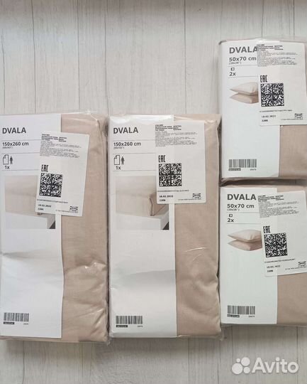 Dvala двала простыня, наволочки Икеа