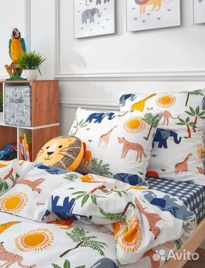 Детское постельное белье 1.5спальное
