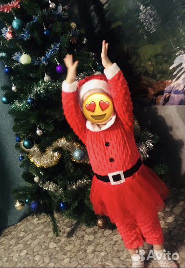 Новогодний костюм снегурочки