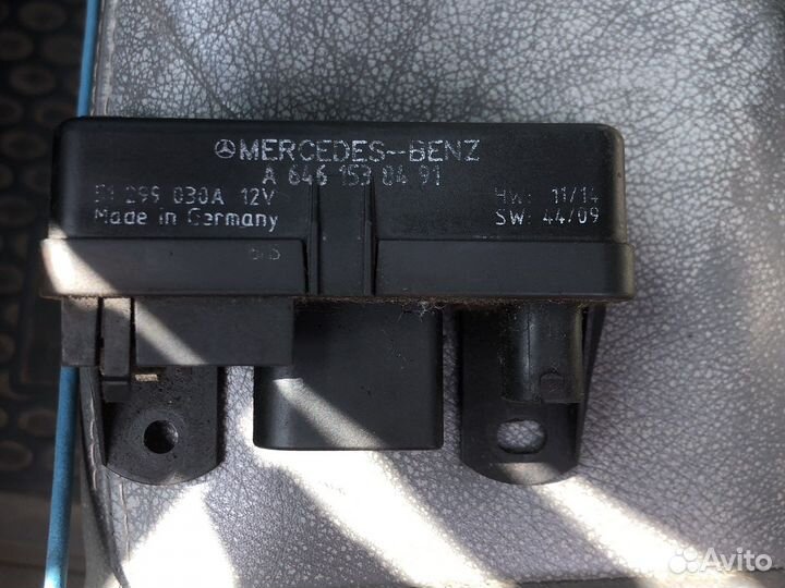 Реле свечей накала мерседес спринтер 909 классик