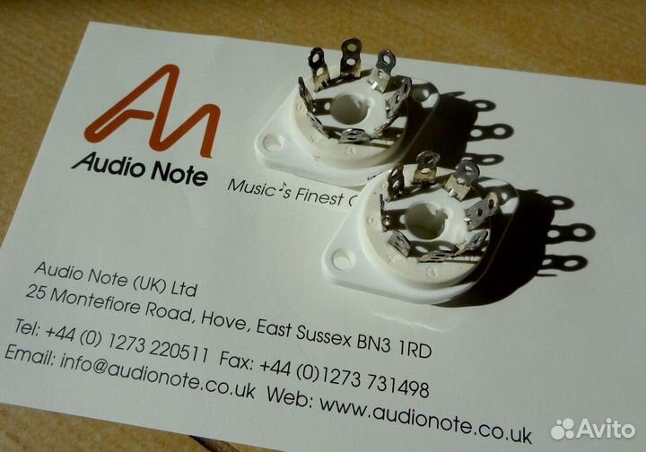Audio Note Панельки для Радиоламп Октальные