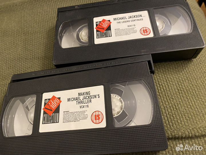 Michael jackson thriller VHS Майкл Джексон