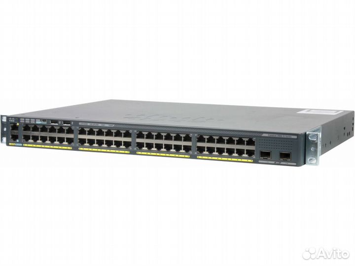 Коммутатор Cisco WS-C2960X-48FPD-L