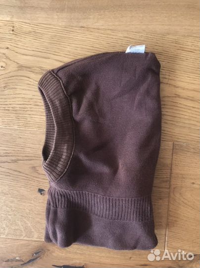 Шапка шлем шерсть