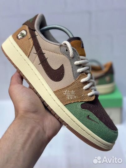 Кроссовки Nike air jordan 1 low voodoo