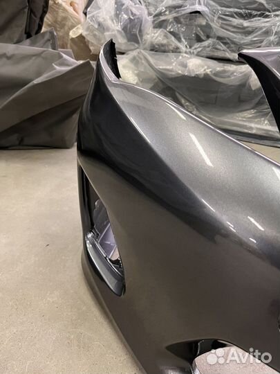 Бампер передний Toyota Corolla E150 цвет «серый»