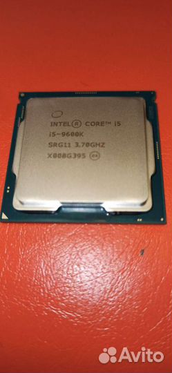 Процессор intel core i5 9600k