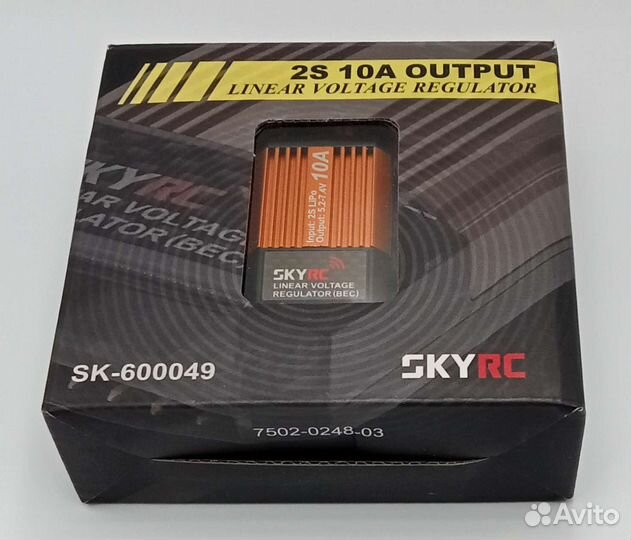 Линейный регулятор напряжения 7,4V 10A