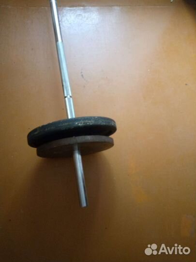 Штанга гриф блины бу