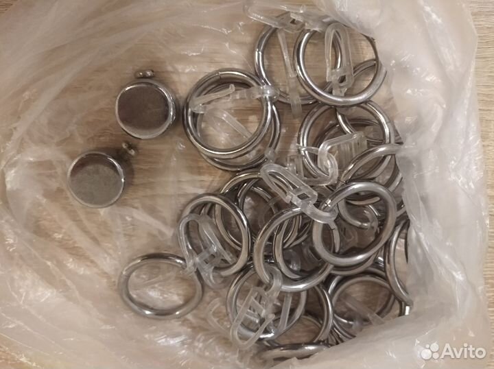 Аксессуары для однорядного карниза