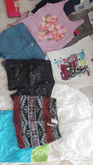 Пакет вещей на девочку 134-140, все новое