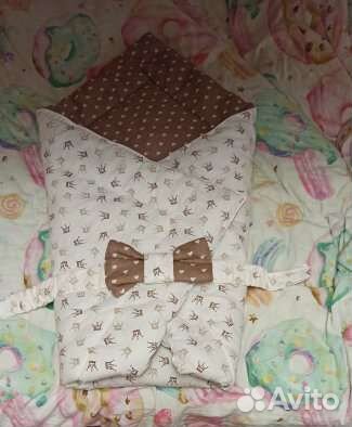 Одеяло конверт на выписку