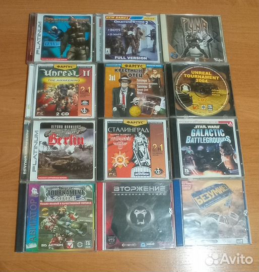 Компьютерные игры диски