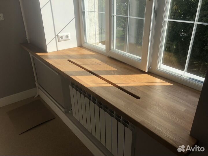 Подоконник из дерева