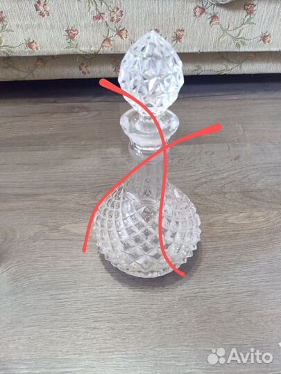 Ваза для фруктов на ножке цветное стекло СССР