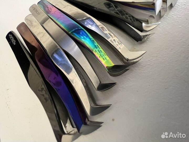 Пинцет для наращивания ресниц volume