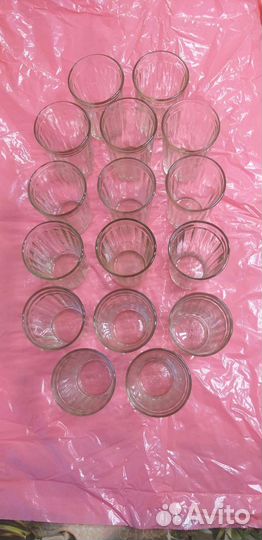 Стаканы граненые СССР 200 мл