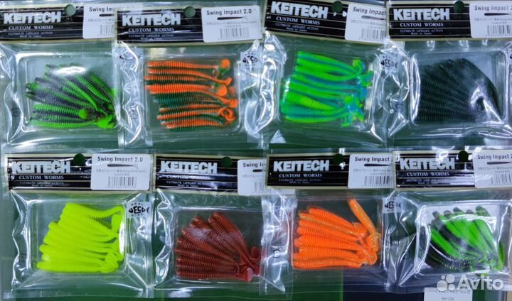 Приманки ультралайт Keitech Swing impact 2