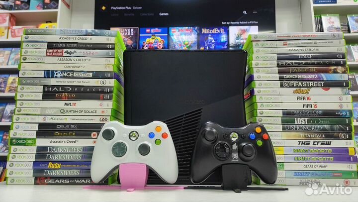 XBox 360 прошит + куча игр