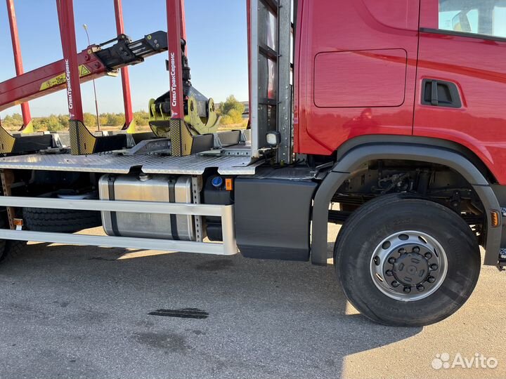 Scania G-series с КМУ, 2021