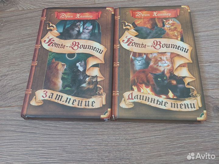Коты воители 2 книги из 3 цикла
