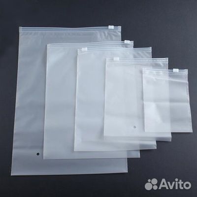 Пакеты зип лок с бегунком 30х40