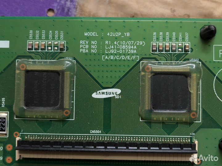 Платы для телевизора samsung ps42c450b1w
