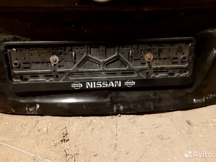 Крышка багажника nissan qashqai j10 2008г