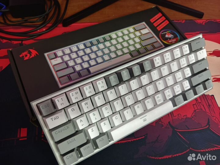 Игровая механическая клавиатура redragon fizz k617