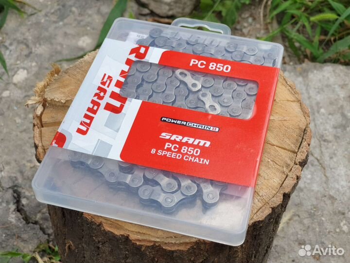 Цепь Sram 8 скоростей 114 звеньев с замком