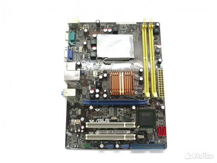Материнская плата S-775 asus P5KPL-AM IN/roem/S