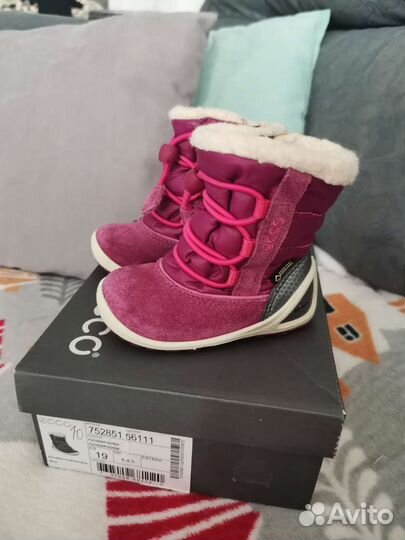 Ботинки детские 19 размер