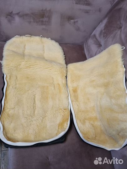 Зимний конверт в коляску