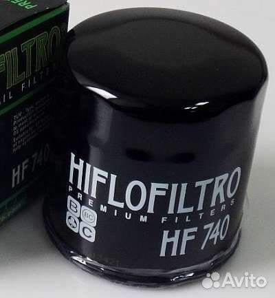 Фильтр масляный hiflofiltro на Yamaha 150-250 Hp 4-Stroke & Yamaha 1800 69J-13440-00-00, 69J-13440-0