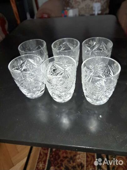 Хрустальные стопки
