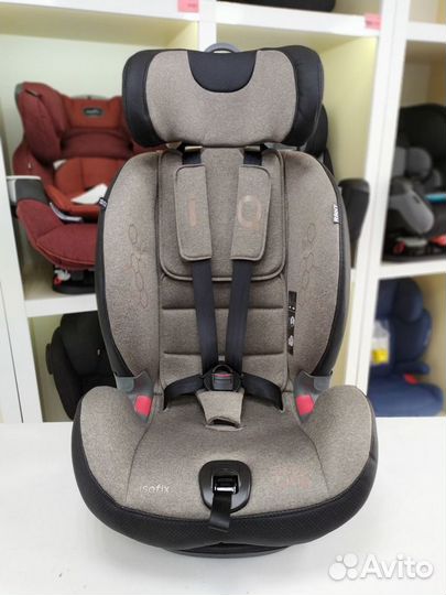 Автокресло 9-36кг изофикс Rant IQ Genius Beige