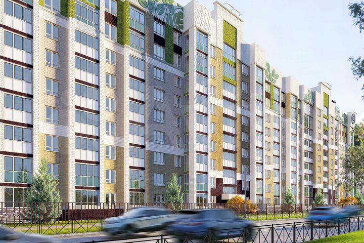 3-к. квартира, 105,5 м², 6/9 эт.