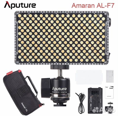 Новый накамерный свет Aputure Amaran AL-F7