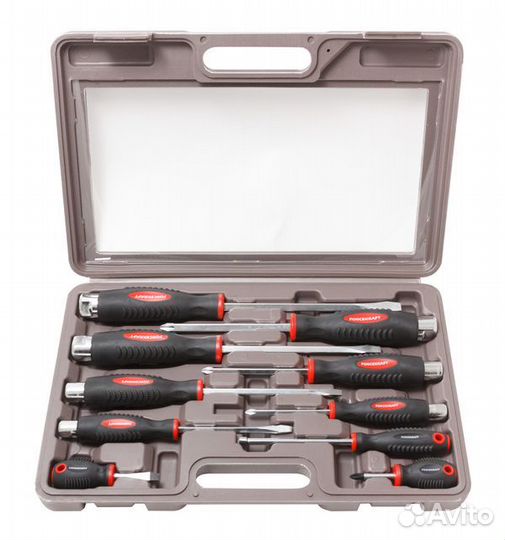 Набор отверток силовых магнитных 