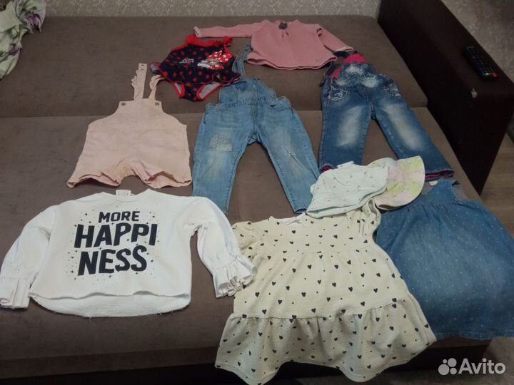 Вещи пакетом на девочку 92 98