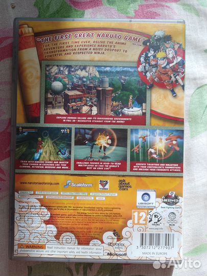 Naruto Rise of Ninja xbox 360