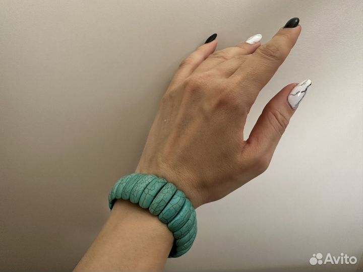 Браслет из бирюзы