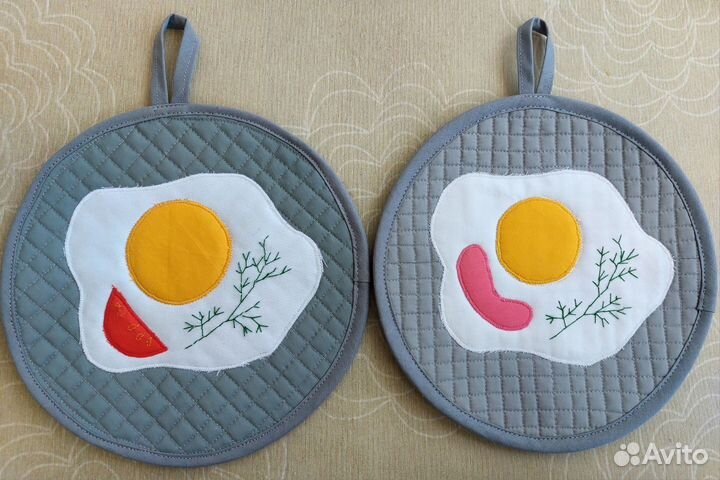 Подставки под горячее. Прихватки