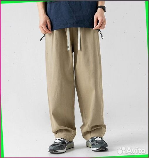 Широкие штаны карго (качество premium)