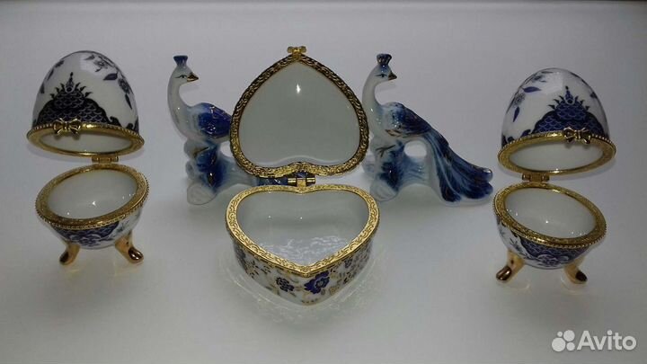 Коллекция Павлины шкатулки