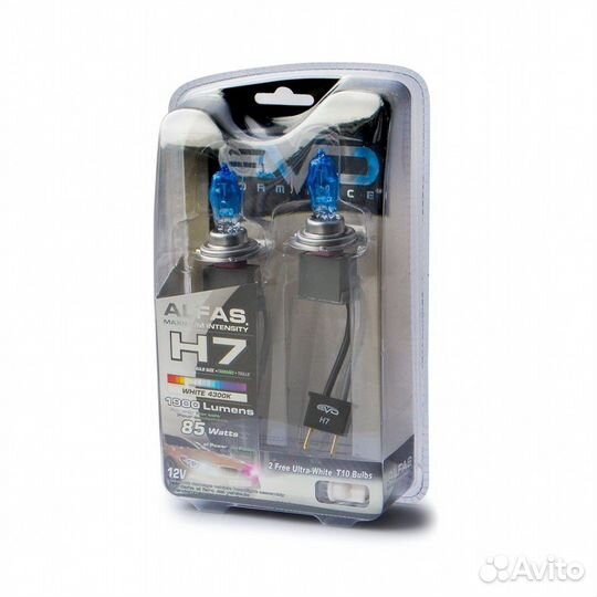 Галогеновые лампы h7 EVO “Alfas” +130