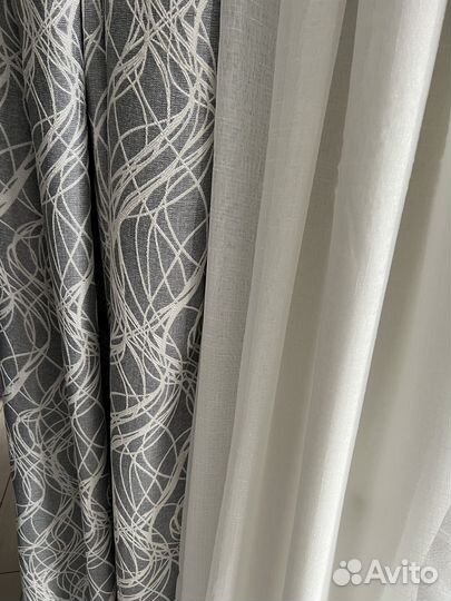 Комплект штор новый