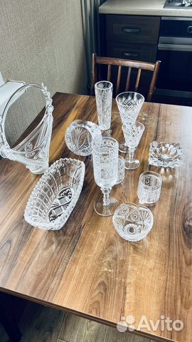 Хрусталь СССР в ассортименте