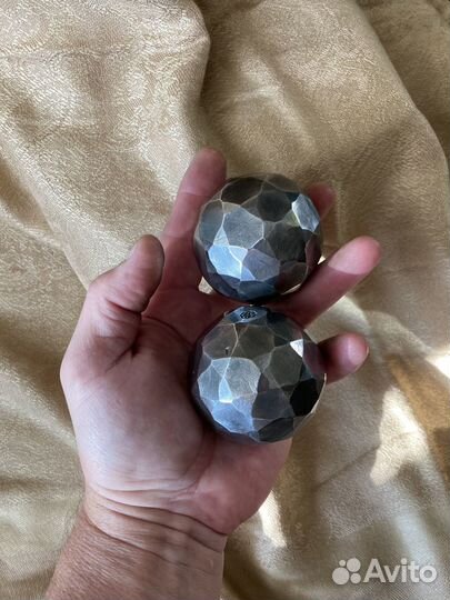 Кованные нержавеющие гантань D56мм