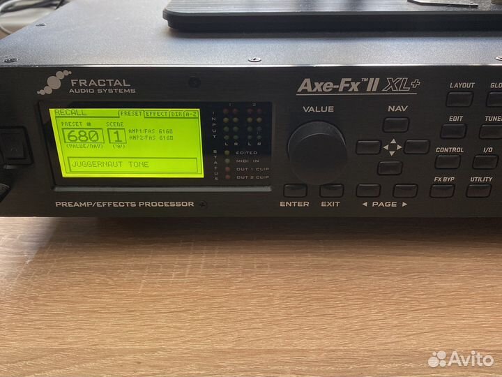 Fractal audio system Axe-Fx ll XL+